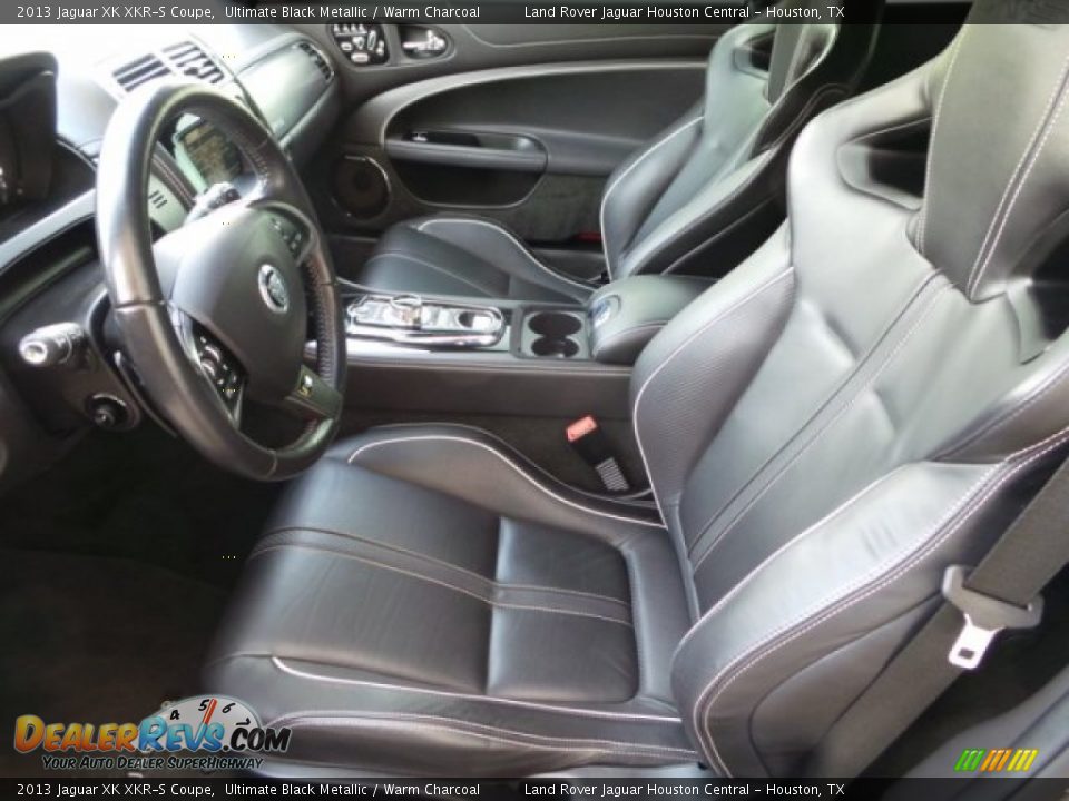 Front Seat of 2013 Jaguar XK XKR-S Coupe Photo #2