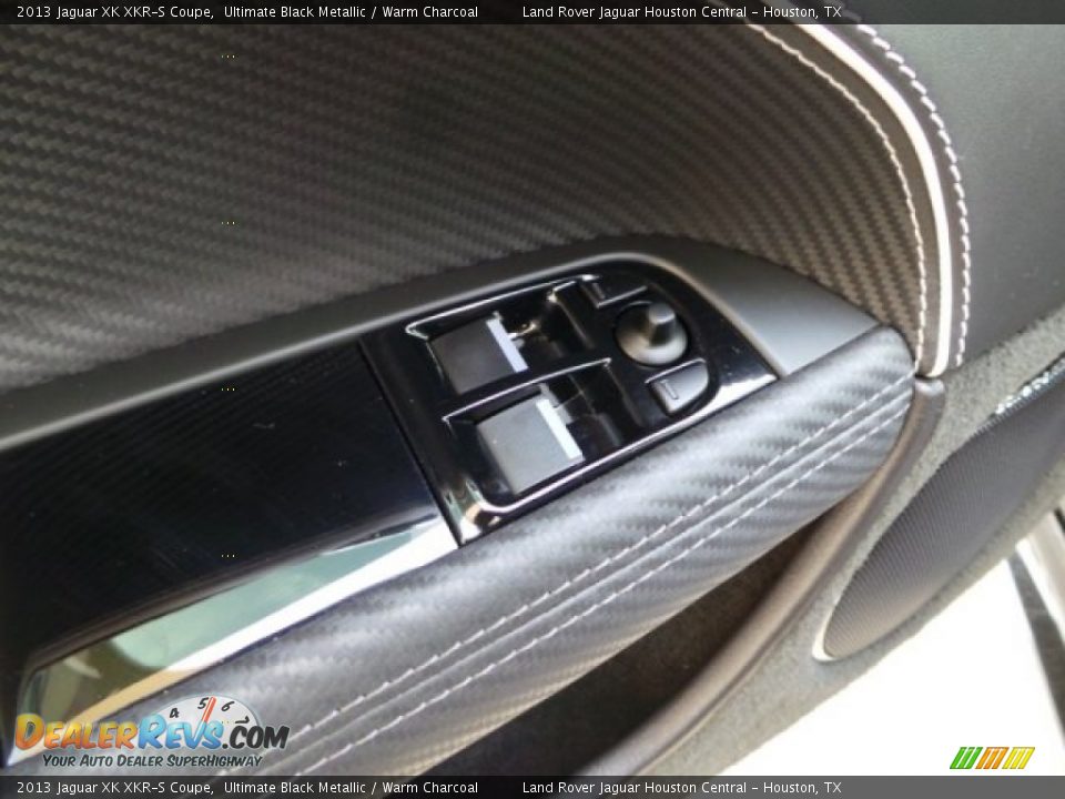 2013 Jaguar XK XKR-S Coupe Ultimate Black Metallic / Warm Charcoal Photo #36