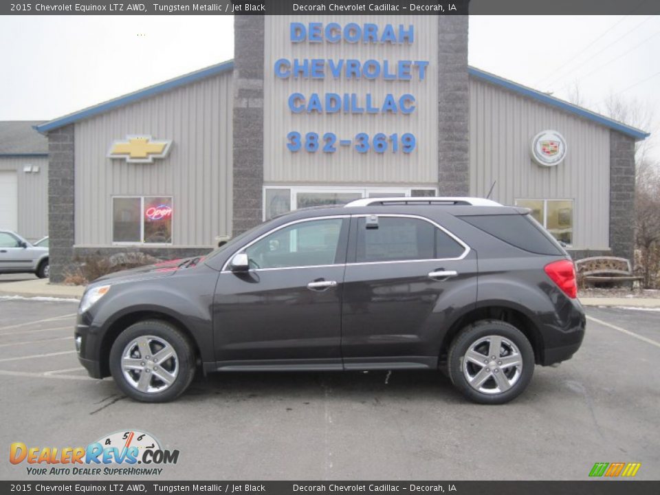 2015 Chevrolet Equinox LTZ AWD Tungsten Metallic / Jet Black Photo #1
