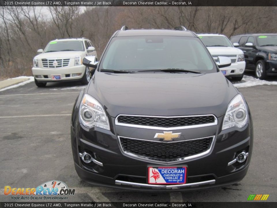 2015 Chevrolet Equinox LTZ AWD Tungsten Metallic / Jet Black Photo #2