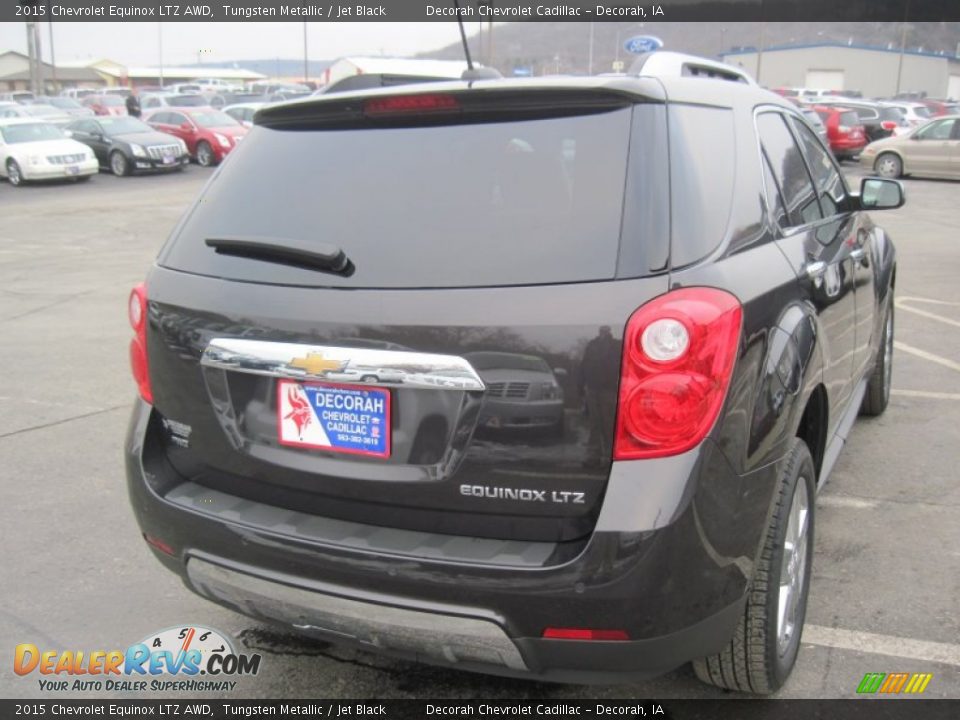 2015 Chevrolet Equinox LTZ AWD Tungsten Metallic / Jet Black Photo #4