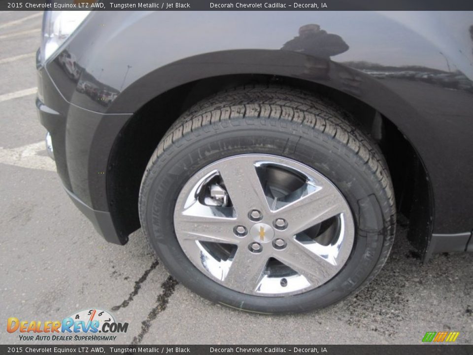 2015 Chevrolet Equinox LTZ AWD Tungsten Metallic / Jet Black Photo #5