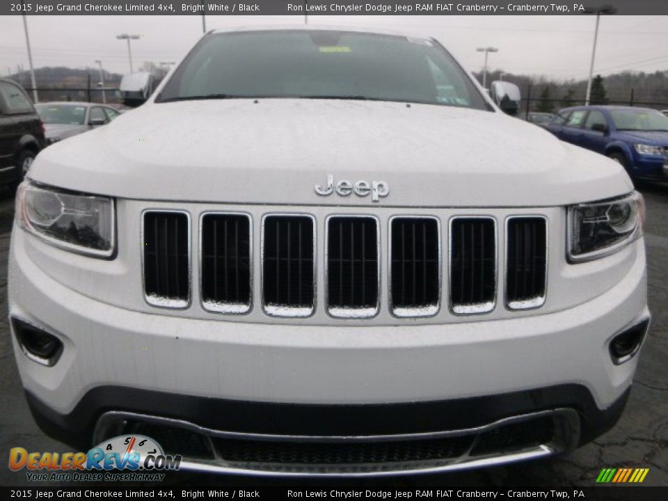2015 Jeep Grand Cherokee Limited 4x4 Bright White / Black Photo #8