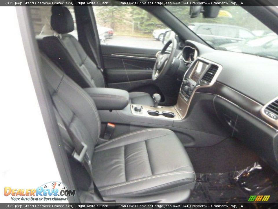 2015 Jeep Grand Cherokee Limited 4x4 Bright White / Black Photo #10
