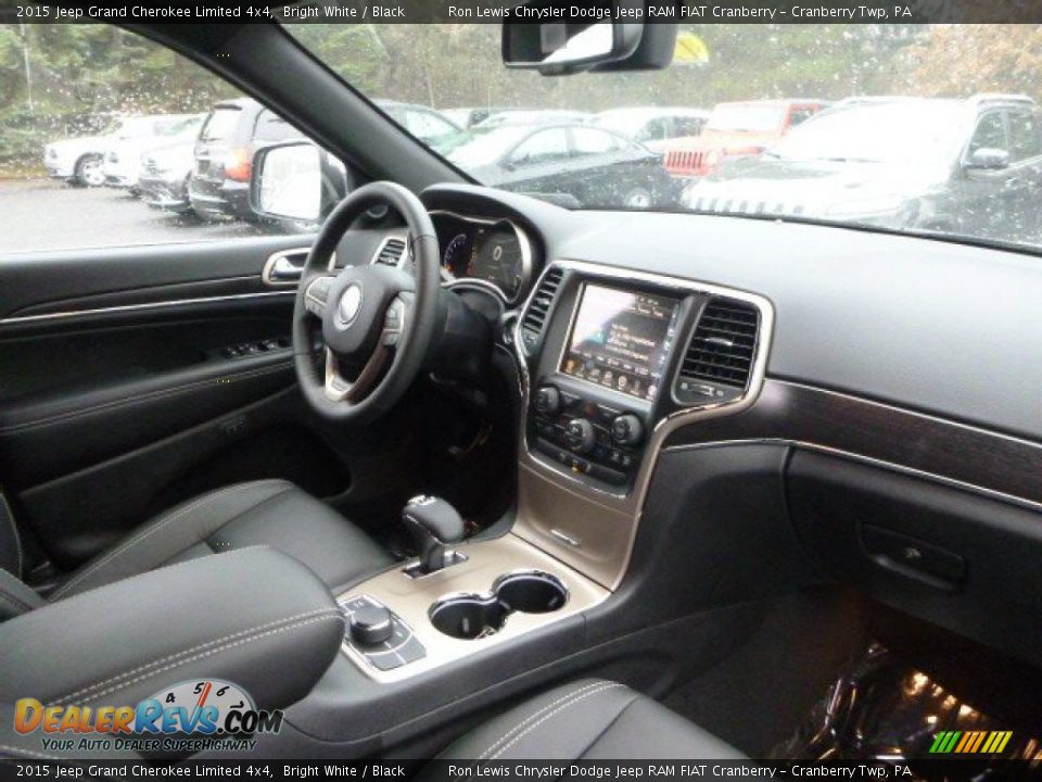 2015 Jeep Grand Cherokee Limited 4x4 Bright White / Black Photo #11