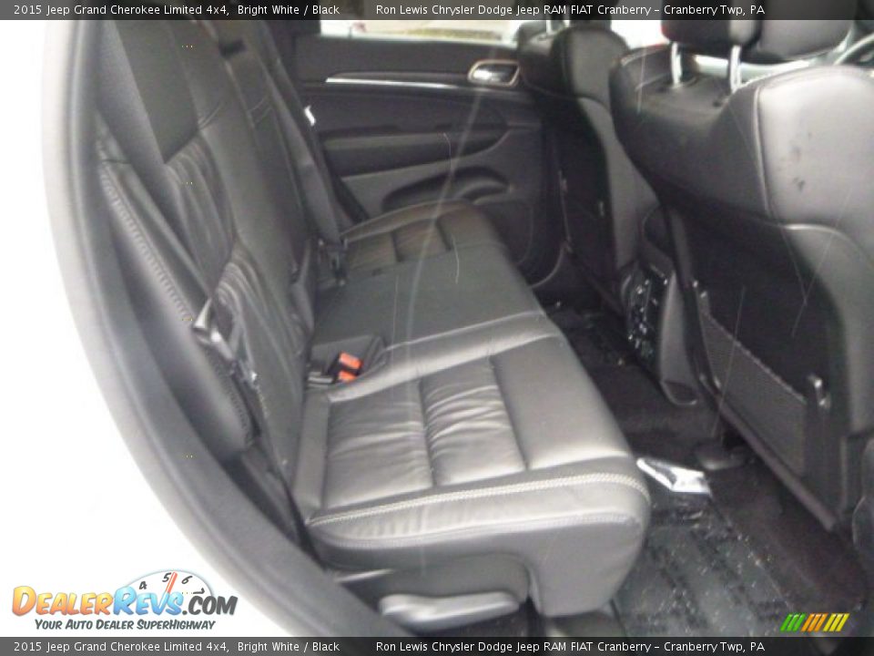 2015 Jeep Grand Cherokee Limited 4x4 Bright White / Black Photo #12