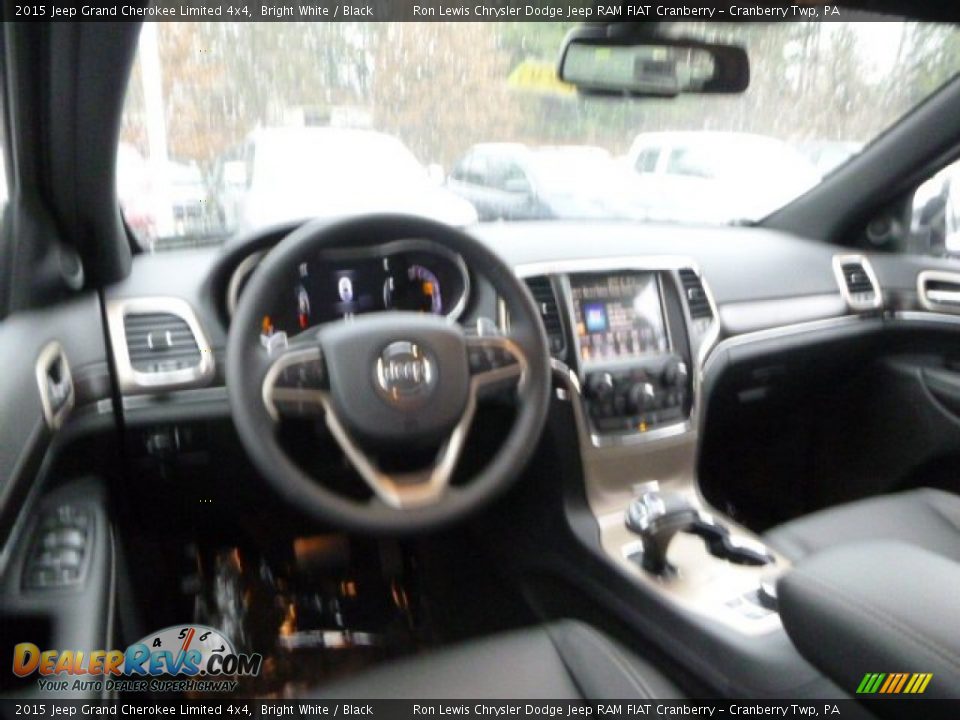 2015 Jeep Grand Cherokee Limited 4x4 Bright White / Black Photo #14