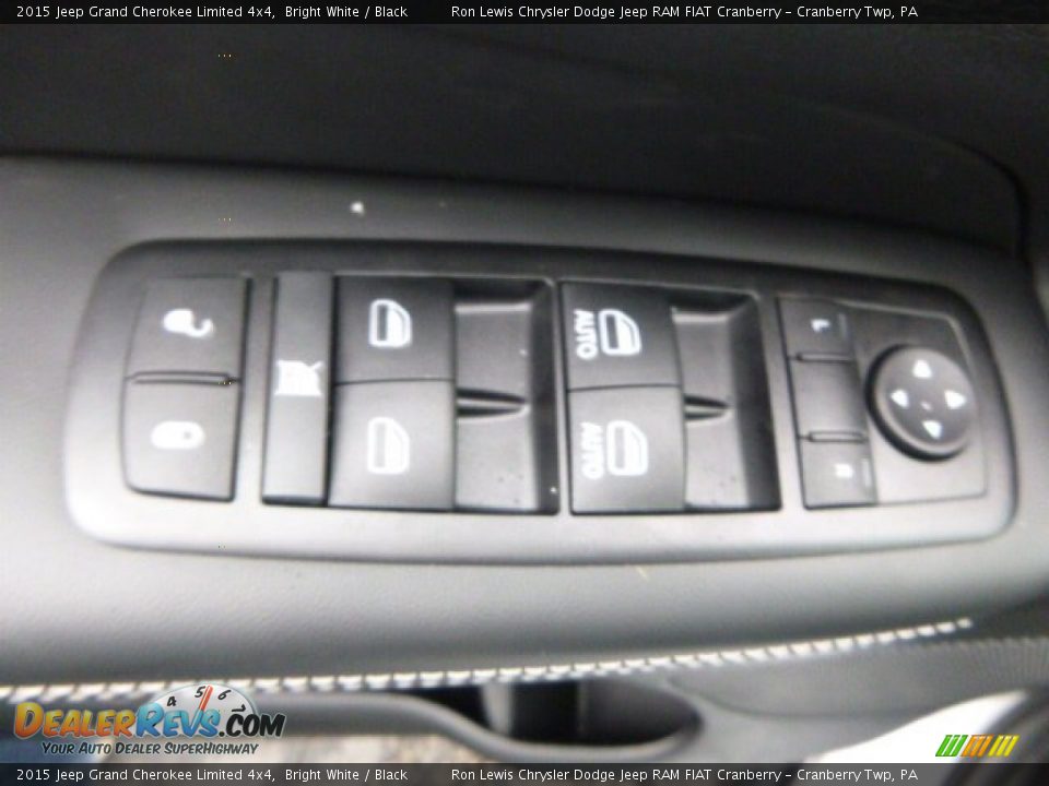2015 Jeep Grand Cherokee Limited 4x4 Bright White / Black Photo #15