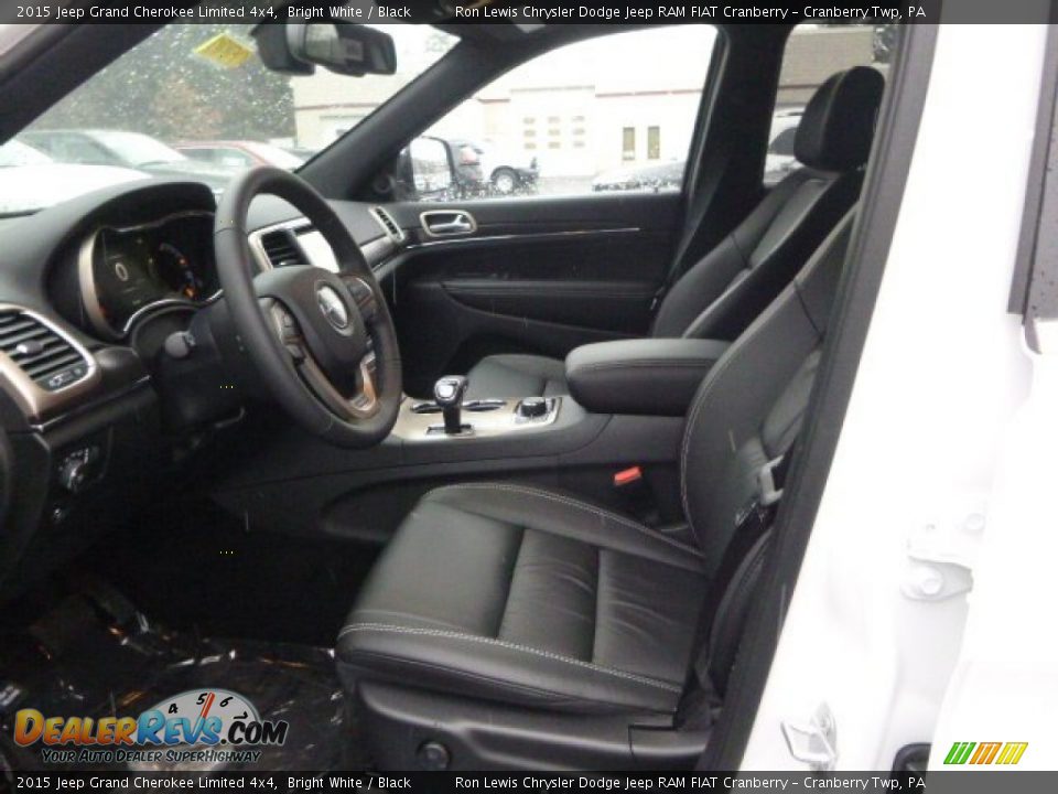 2015 Jeep Grand Cherokee Limited 4x4 Bright White / Black Photo #16