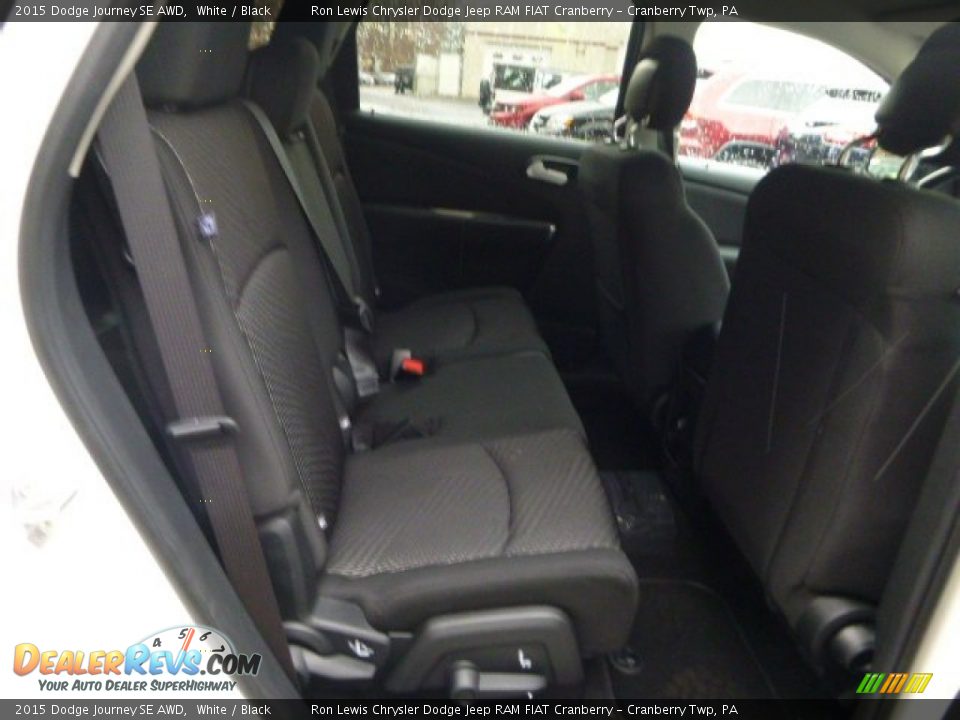 2015 Dodge Journey SE AWD White / Black Photo #12