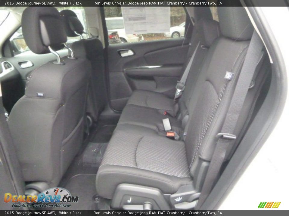 2015 Dodge Journey SE AWD White / Black Photo #13