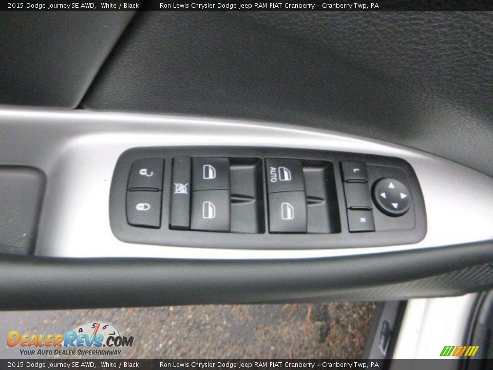 2015 Dodge Journey SE AWD White / Black Photo #15