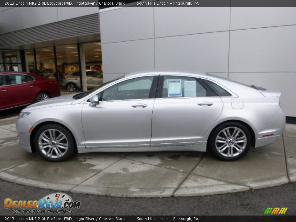 2013 Lincoln MKZ 2.0L EcoBoost FWD Ingot Silver / Charcoal Black Photo #2