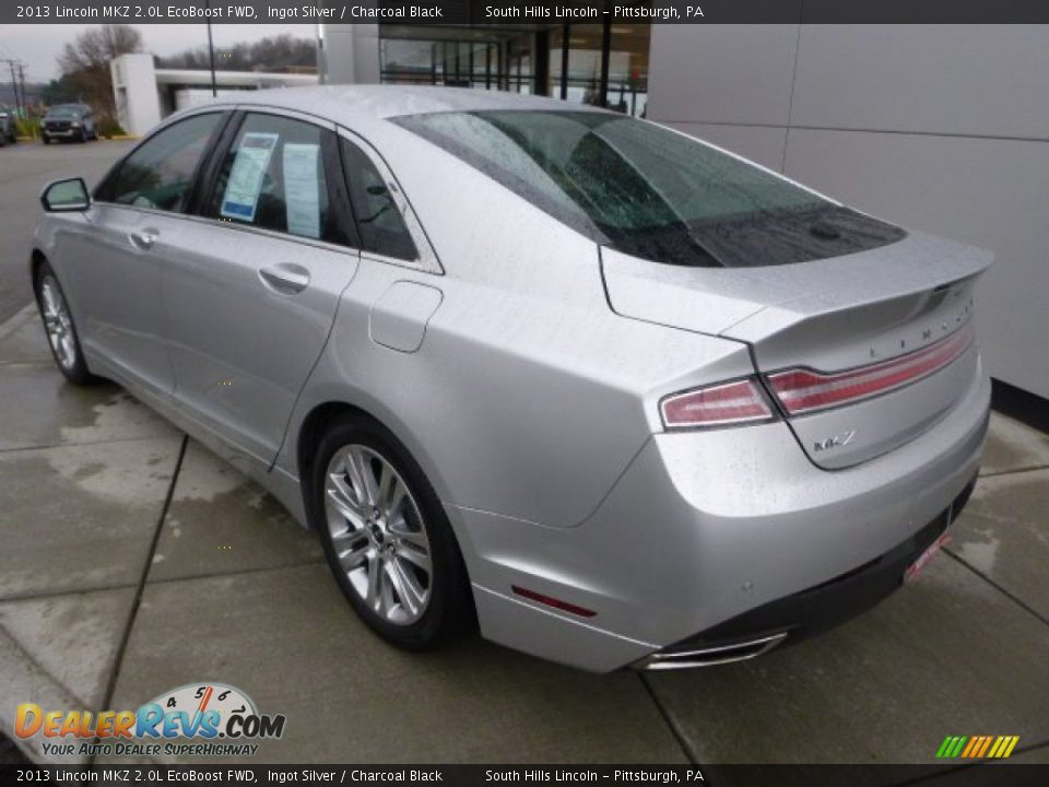 2013 Lincoln MKZ 2.0L EcoBoost FWD Ingot Silver / Charcoal Black Photo #3