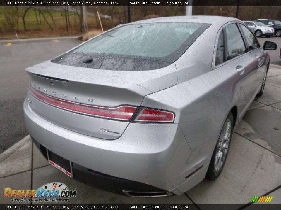 2013 Lincoln MKZ 2.0L EcoBoost FWD Ingot Silver / Charcoal Black Photo #5