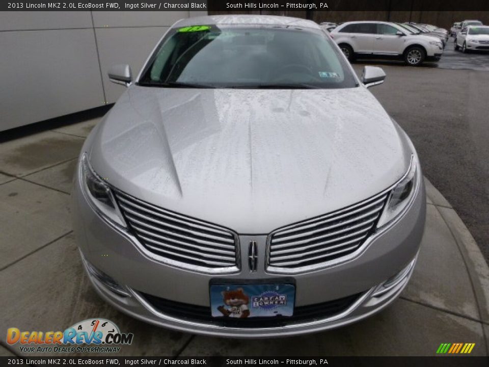 2013 Lincoln MKZ 2.0L EcoBoost FWD Ingot Silver / Charcoal Black Photo #8