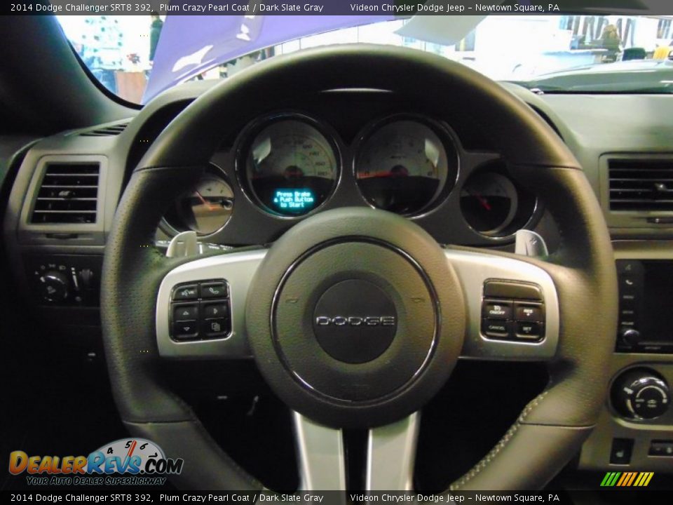 2014 Dodge Challenger SRT8 392 Steering Wheel Photo #20