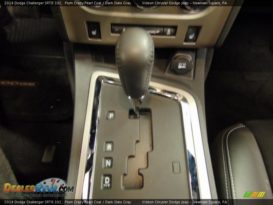 2014 Dodge Challenger SRT8 392 Plum Crazy Pearl Coat / Dark Slate Gray Photo #22