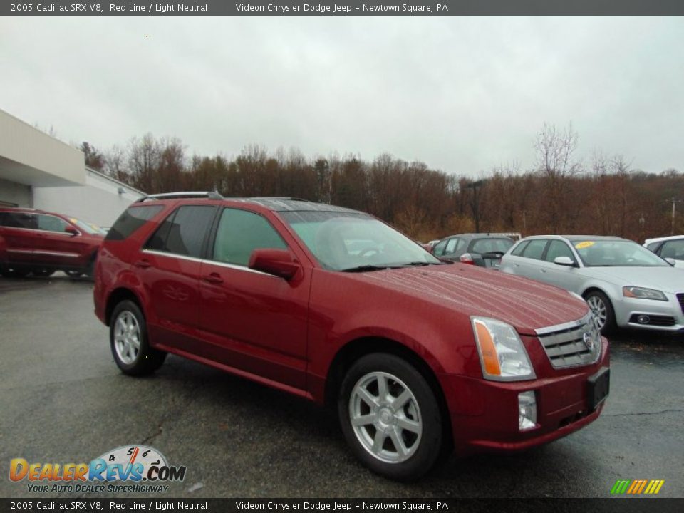 2005 Cadillac SRX V8 Red Line / Light Neutral Photo #1
