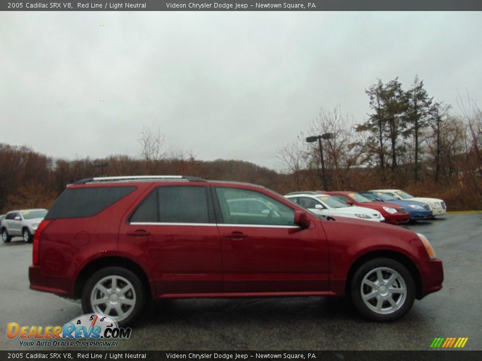 2005 Cadillac SRX V8 Red Line / Light Neutral Photo #2