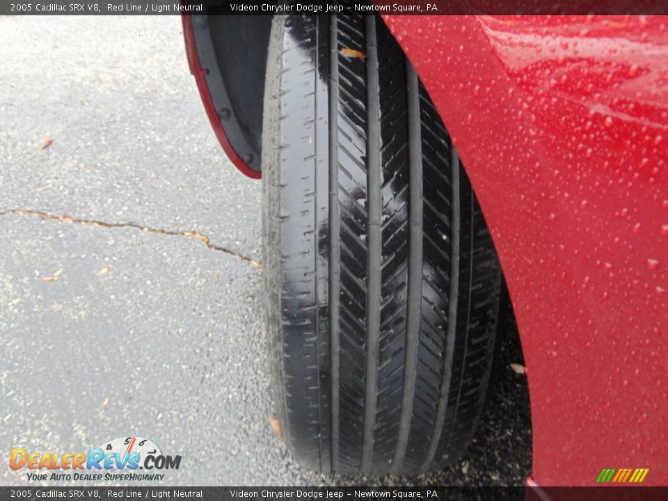 2005 Cadillac SRX V8 Red Line / Light Neutral Photo #12