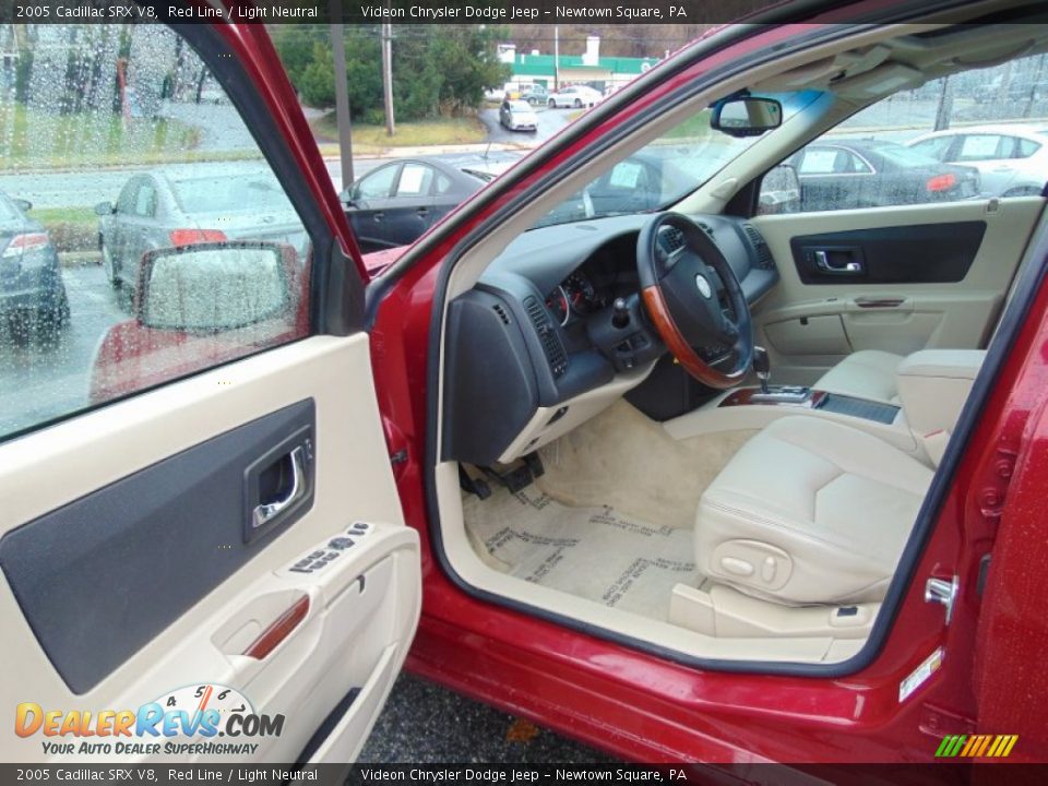 2005 Cadillac SRX V8 Red Line / Light Neutral Photo #13
