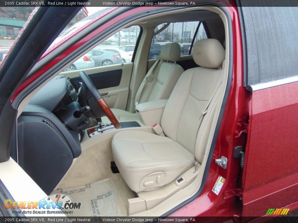 2005 Cadillac SRX V8 Red Line / Light Neutral Photo #14