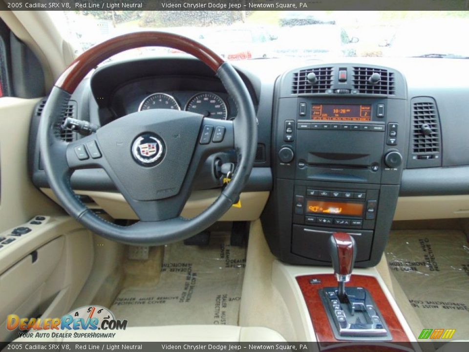 2005 Cadillac SRX V8 Red Line / Light Neutral Photo #19