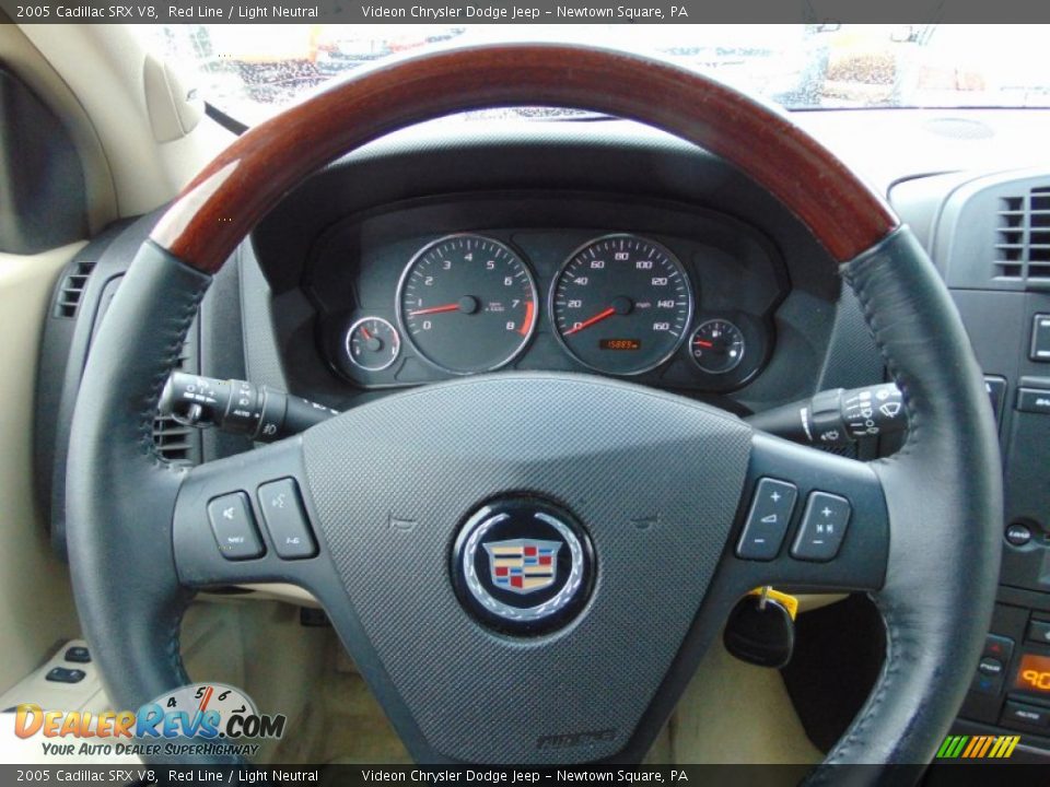 2005 Cadillac SRX V8 Red Line / Light Neutral Photo #21