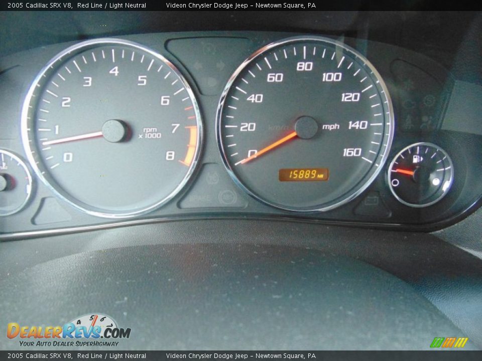 2005 Cadillac SRX V8 Red Line / Light Neutral Photo #22