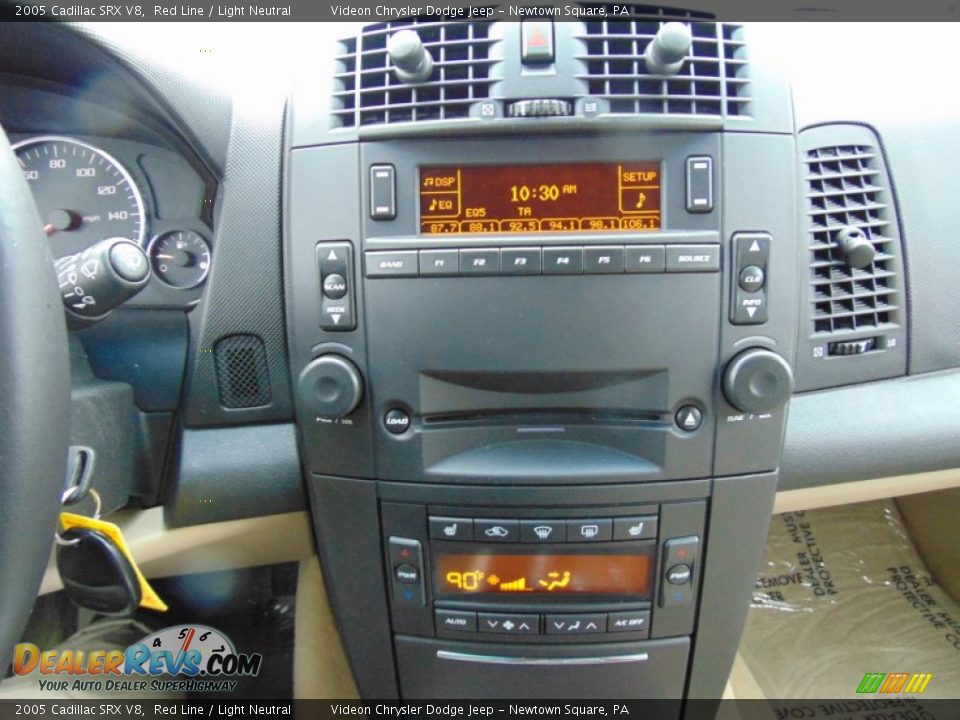 2005 Cadillac SRX V8 Red Line / Light Neutral Photo #23