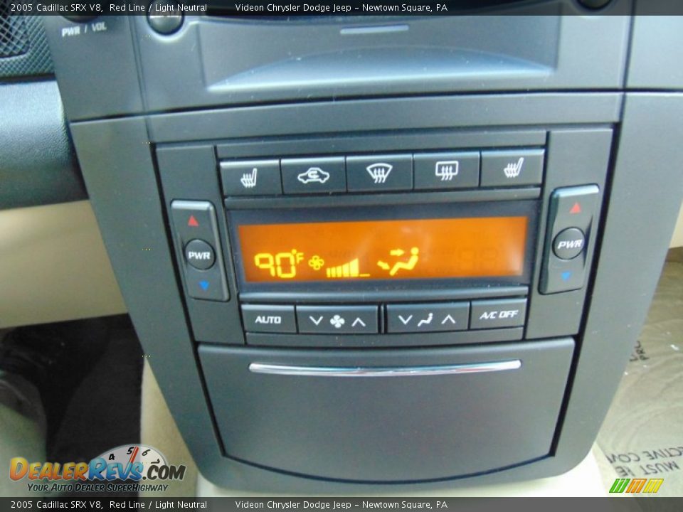 2005 Cadillac SRX V8 Red Line / Light Neutral Photo #25