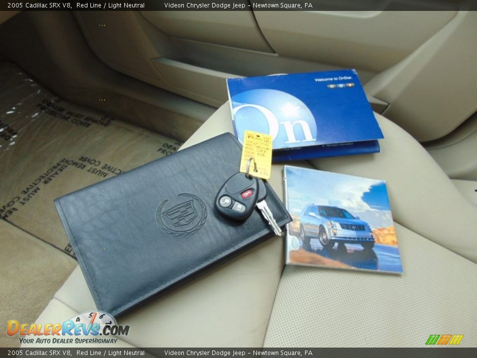 2005 Cadillac SRX V8 Red Line / Light Neutral Photo #27