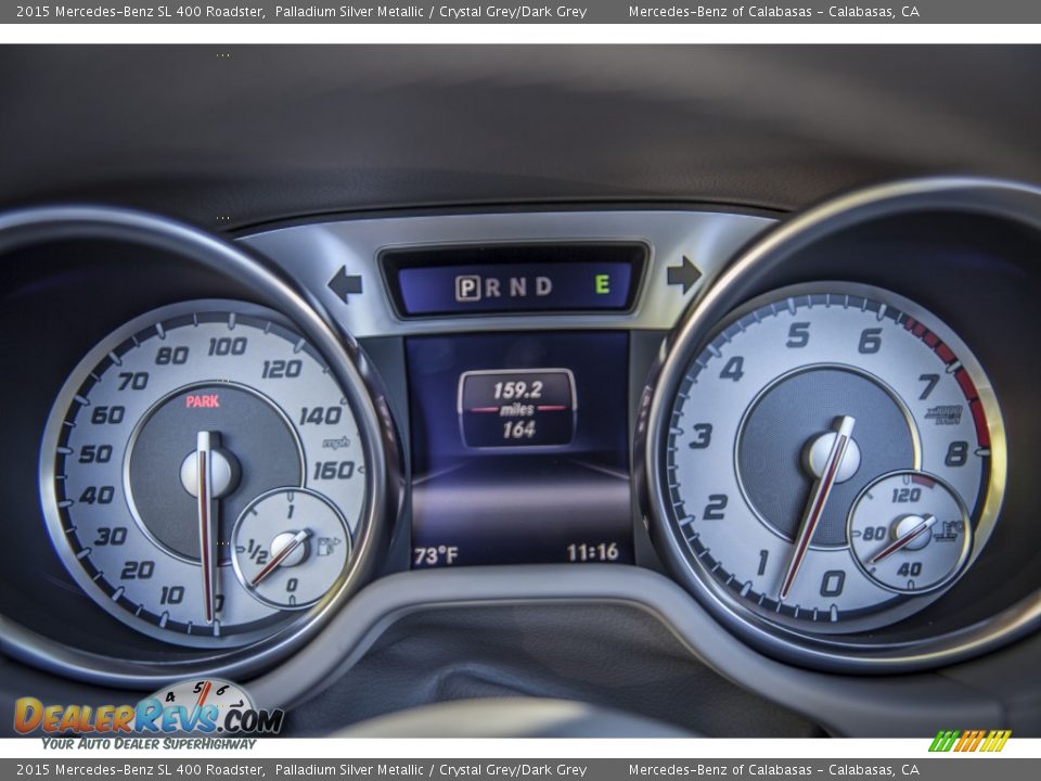 2015 Mercedes-Benz SL 400 Roadster Gauges Photo #6