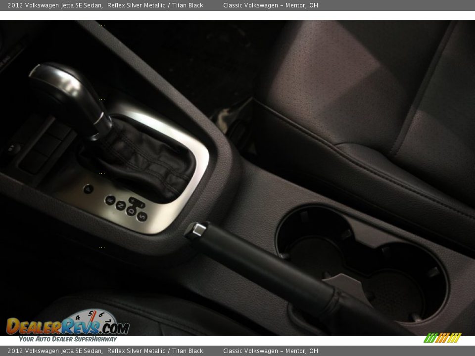 2012 Volkswagen Jetta SE Sedan Reflex Silver Metallic / Titan Black Photo #21