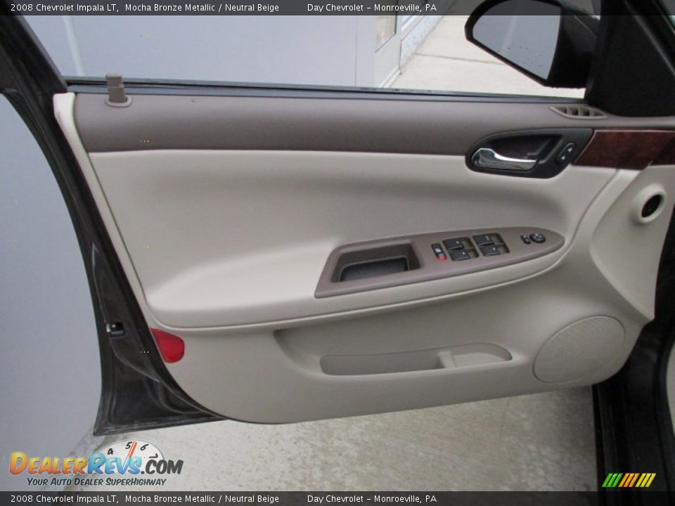 2008 Chevrolet Impala LT Mocha Bronze Metallic / Neutral Beige Photo #15