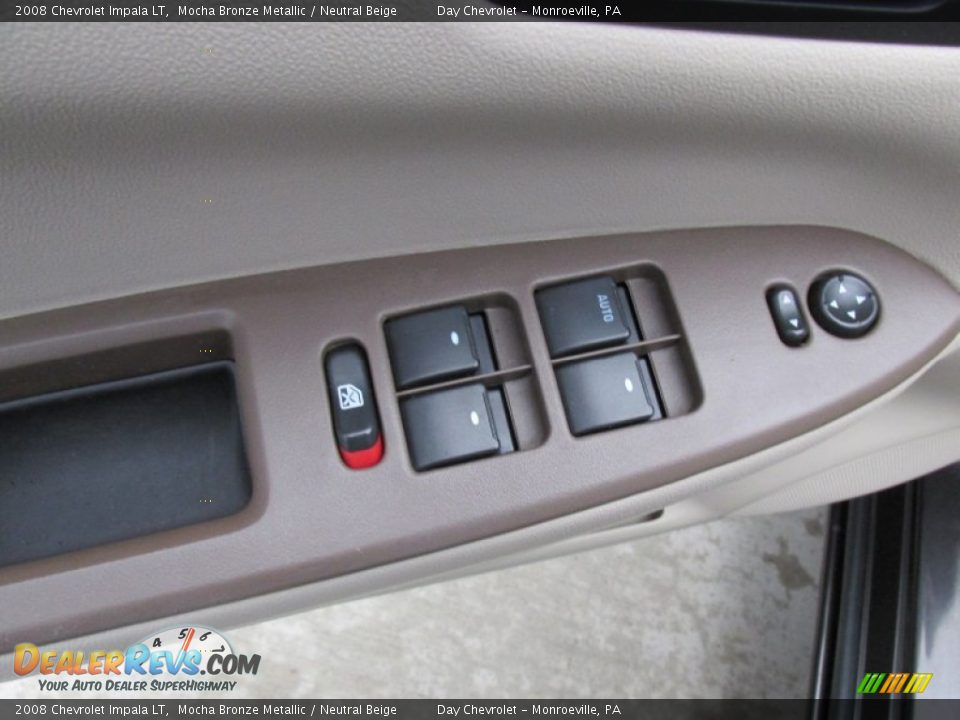 2008 Chevrolet Impala LT Mocha Bronze Metallic / Neutral Beige Photo #20