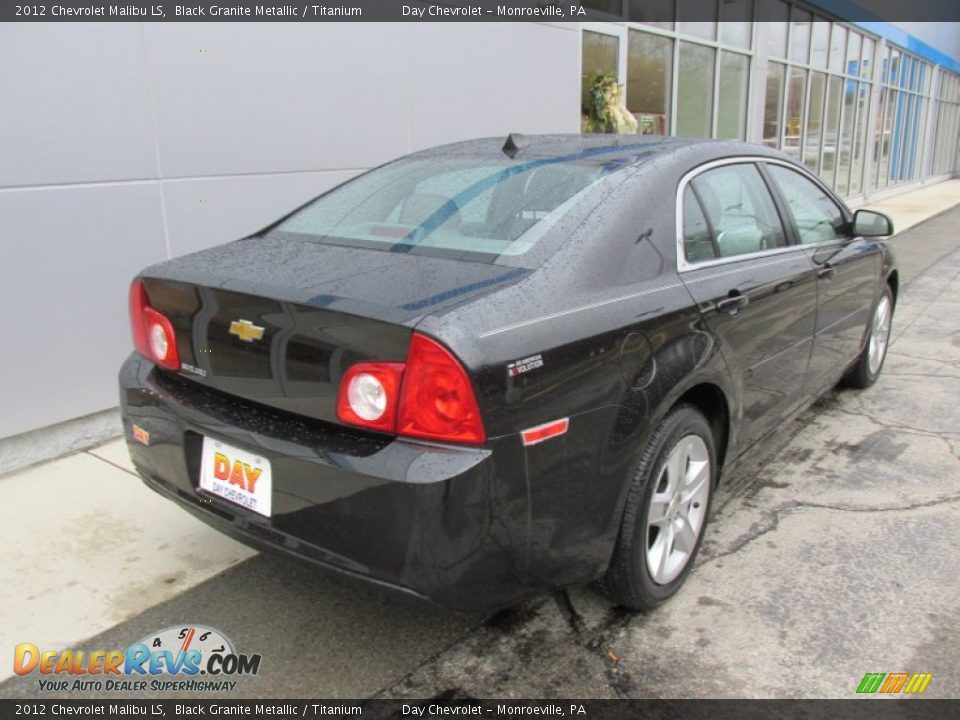 2012 Chevrolet Malibu LS Black Granite Metallic / Titanium Photo #4