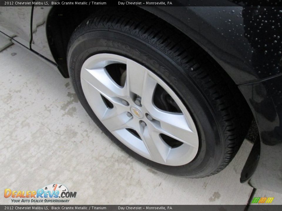 2012 Chevrolet Malibu LS Black Granite Metallic / Titanium Photo #7