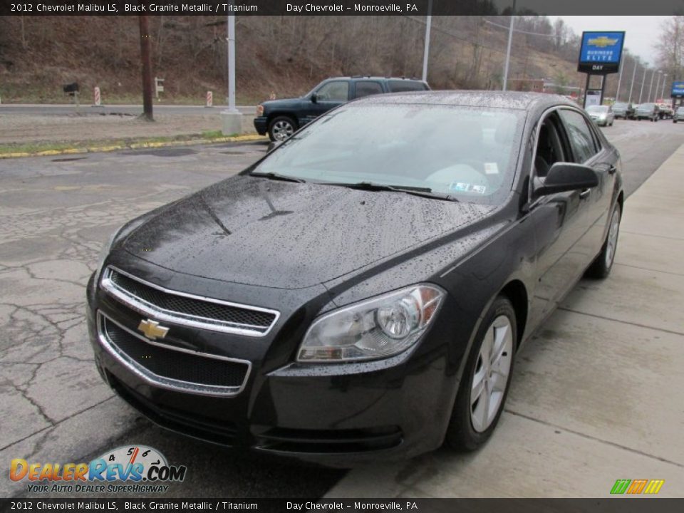 2012 Chevrolet Malibu LS Black Granite Metallic / Titanium Photo #8