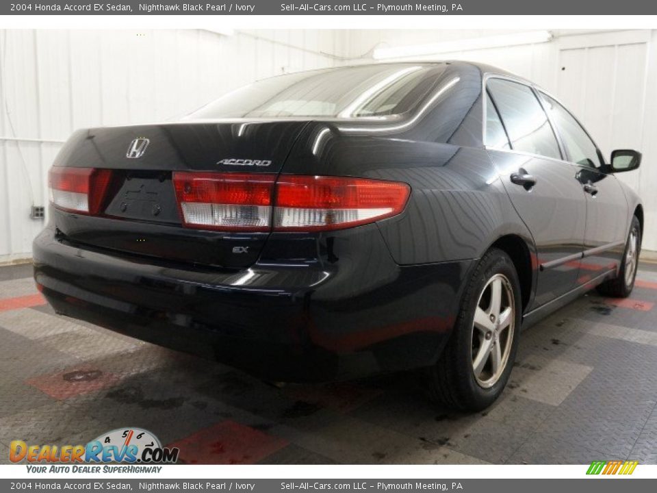 2004 Honda Accord EX Sedan Nighthawk Black Pearl / Ivory Photo #7