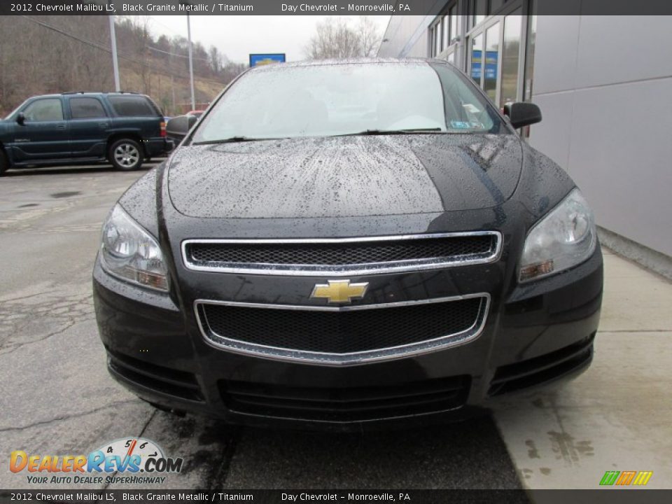 2012 Chevrolet Malibu LS Black Granite Metallic / Titanium Photo #13