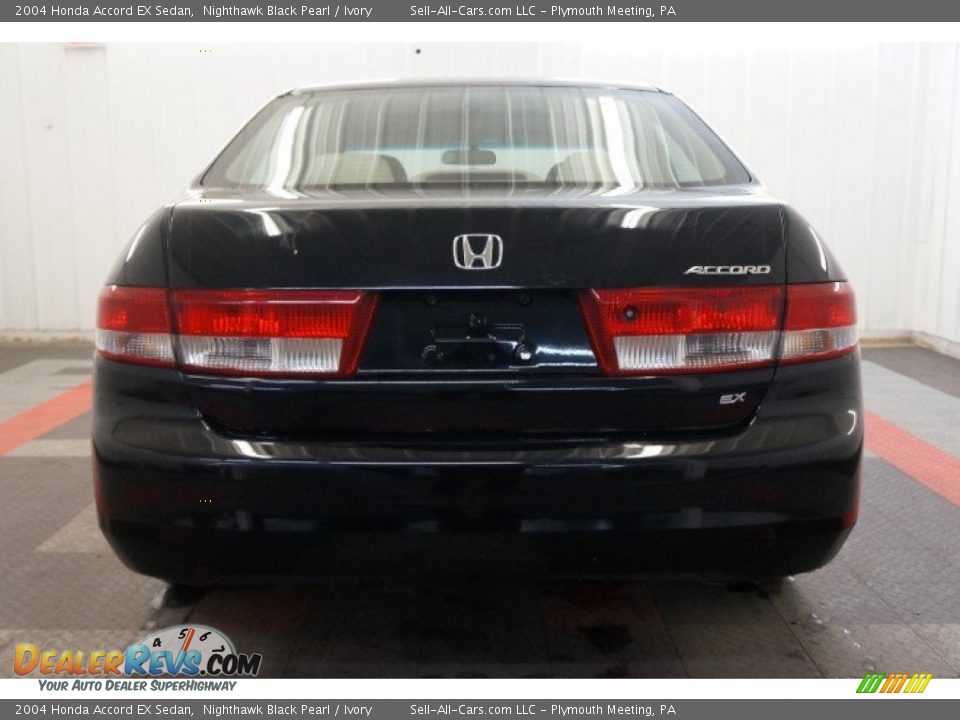 2004 Honda Accord EX Sedan Nighthawk Black Pearl / Ivory Photo #8