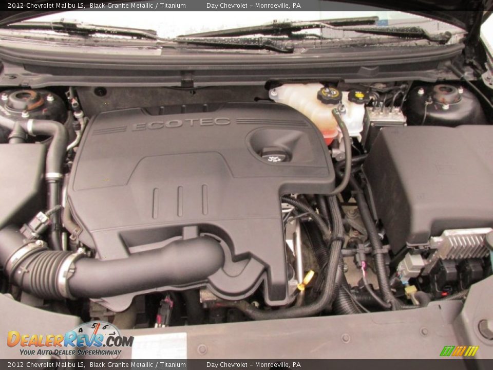2012 Chevrolet Malibu LS Black Granite Metallic / Titanium Photo #15