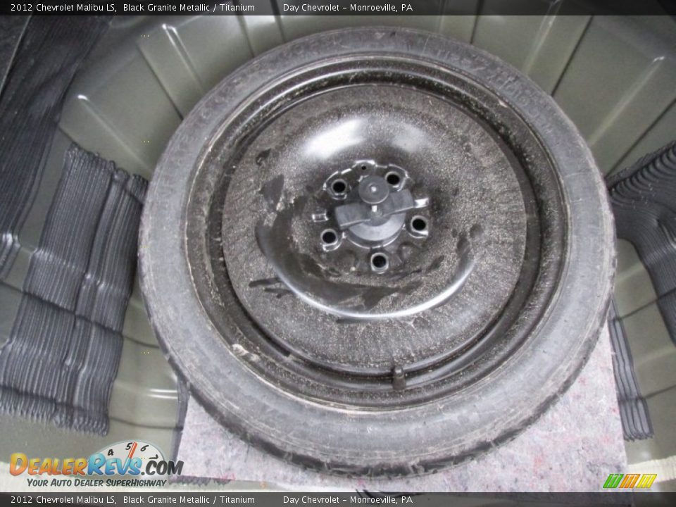 2012 Chevrolet Malibu LS Black Granite Metallic / Titanium Photo #17