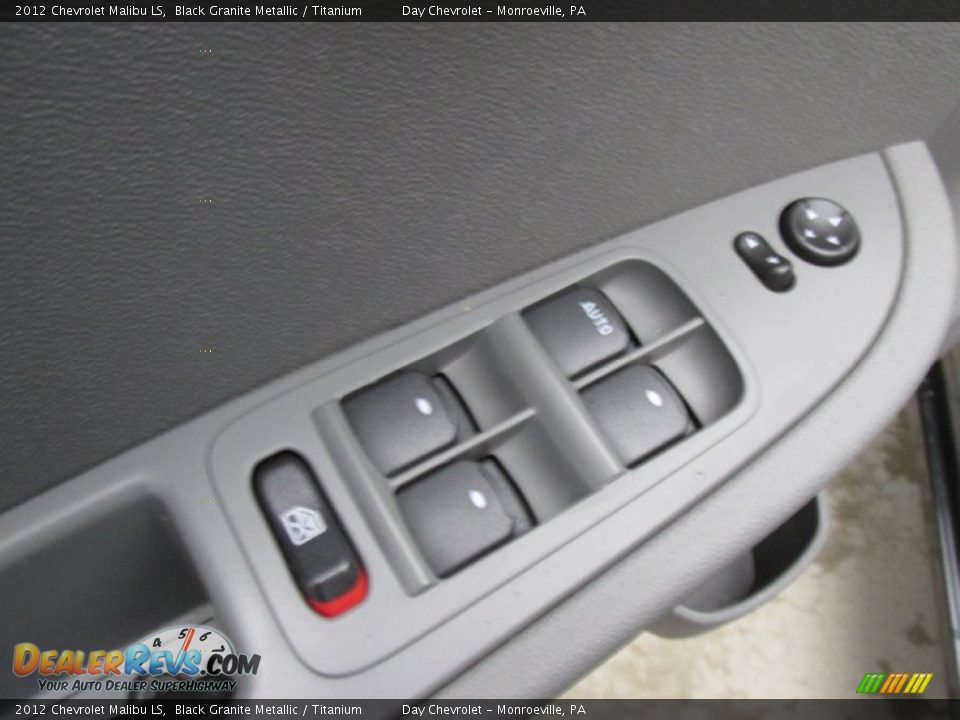 2012 Chevrolet Malibu LS Black Granite Metallic / Titanium Photo #18
