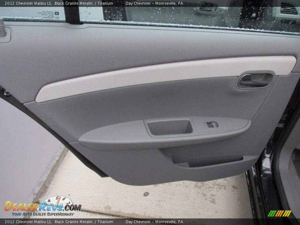 2012 Chevrolet Malibu LS Black Granite Metallic / Titanium Photo #20