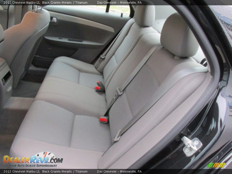 2012 Chevrolet Malibu LS Black Granite Metallic / Titanium Photo #21