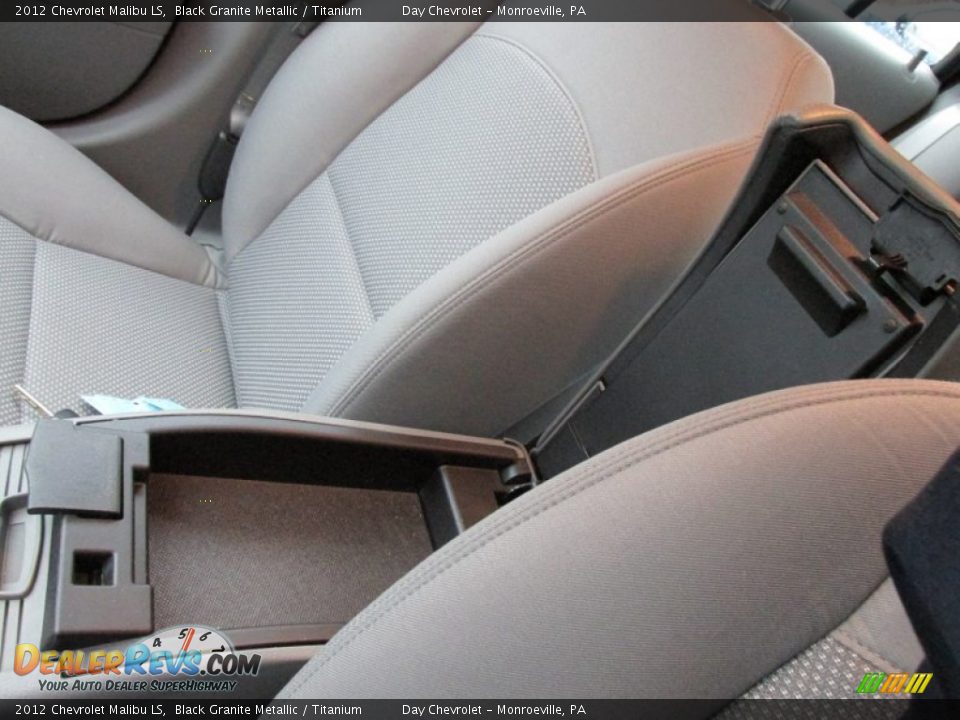 2012 Chevrolet Malibu LS Black Granite Metallic / Titanium Photo #24