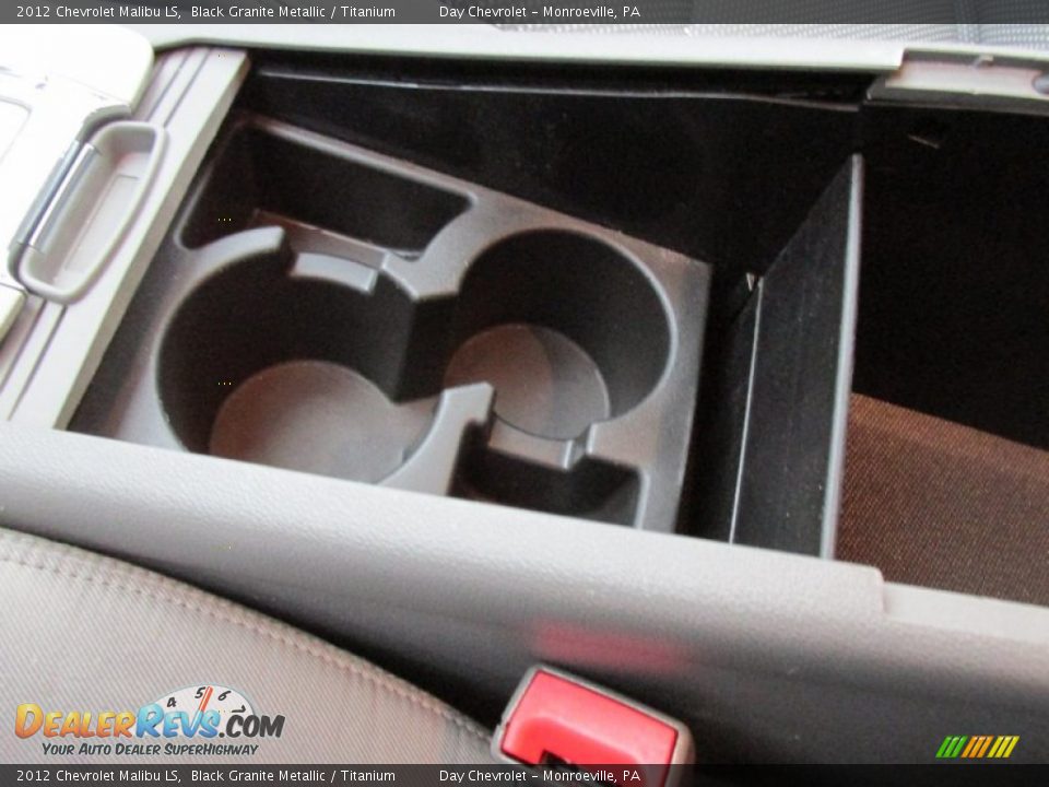 2012 Chevrolet Malibu LS Black Granite Metallic / Titanium Photo #25